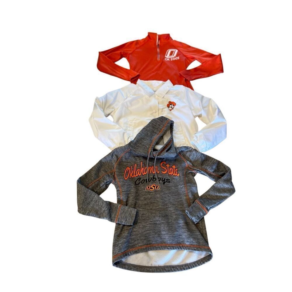 Lot of 3 KA for Her Champion & Colosseum Sweatshirt Bundle Set Multicolor Small